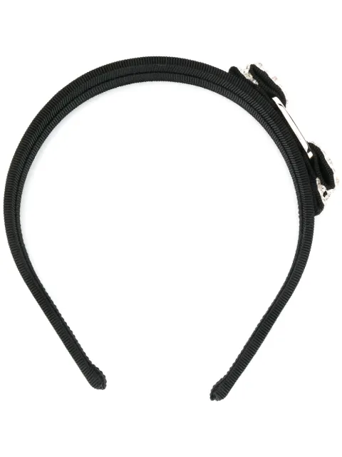 Ferragamo Vara bow headband Black 524893