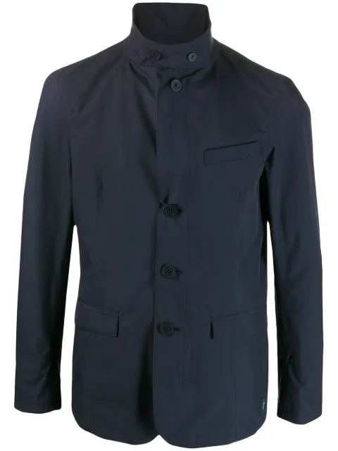 Herno tailored rain jacket Blue GA017UL11101