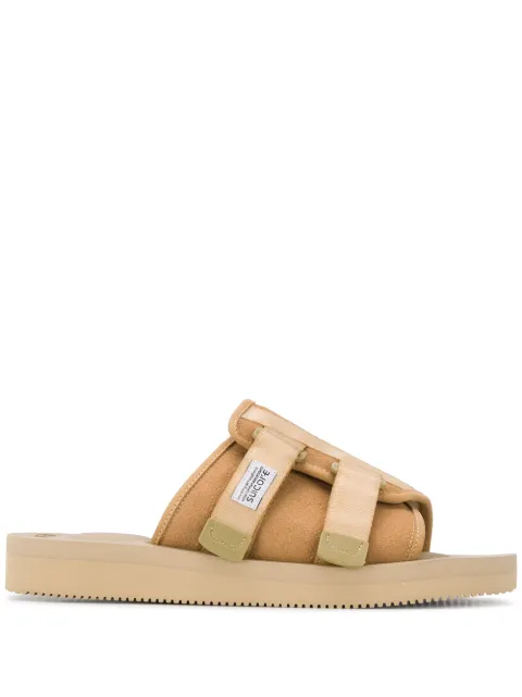 Suicoke double-strap slides Neutrals OG081VS
