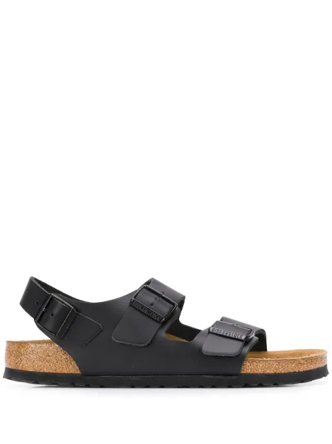 Birkenstock Milano buckled sandals Black 341930