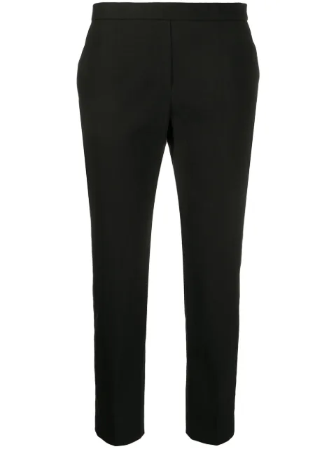 Theory cropped tailored trousers Black K0203201