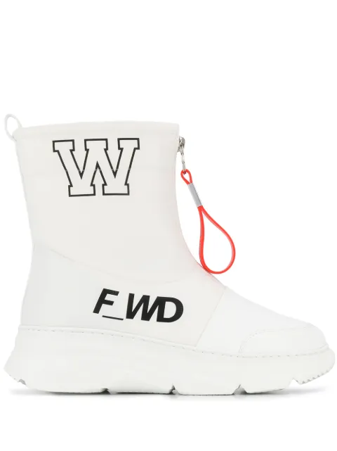 F_WD ankle boots White FW33081A10110