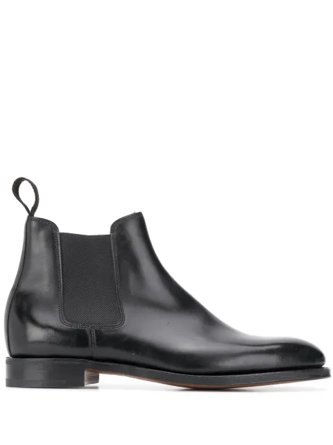 John Lobb elasticated panel boots Black 424041L