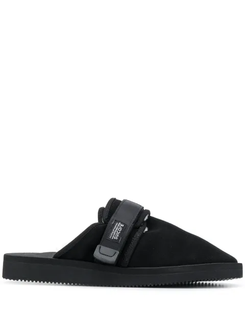 Suicoke touch strap slippers Black OG072MABZAVOMAB