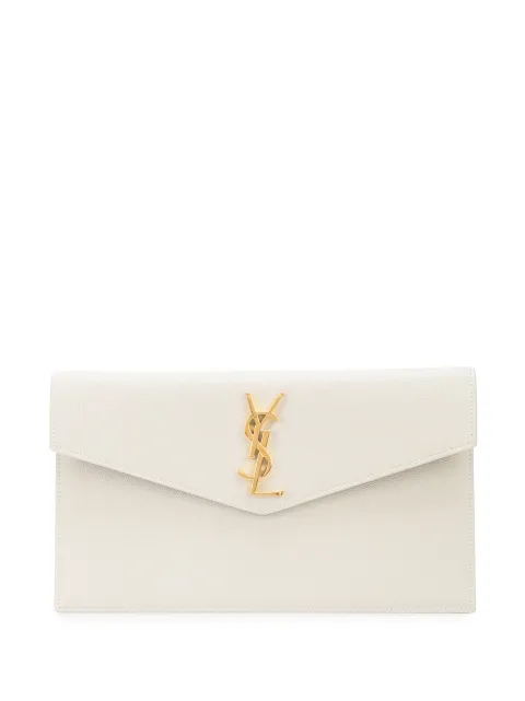 Saint Laurent medium monogram clutch White 5657391GF0J