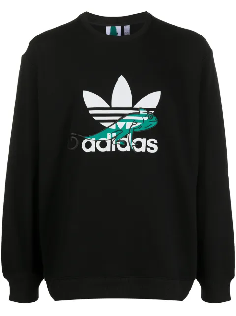 adidas PT3 logo-print sweatshirt Black FM3701