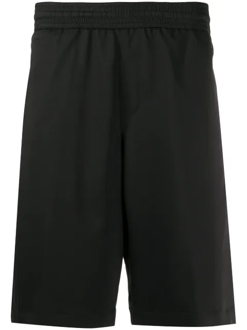 Neil Barrett elasticated-waist track shorts Black 20EUBERBPA768N078001