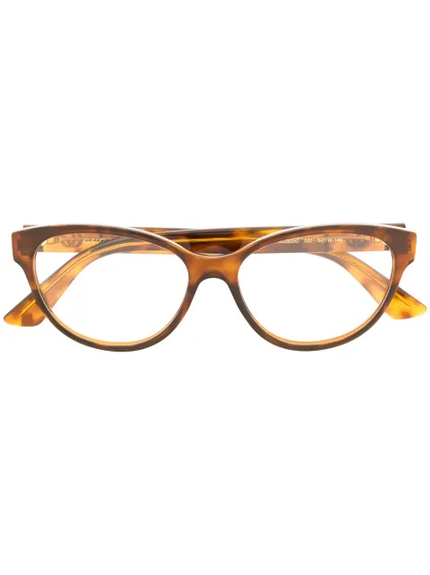 Gucci Eyewear tortoiseshell cat-eye glasses Brown GG0633O002