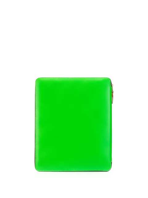Comme Des Garçons Wallet Super Fluo pouch Green SA0203SF