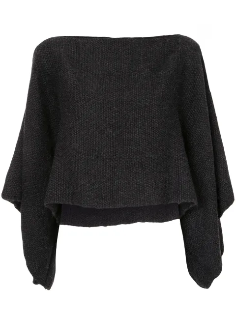 VOZ Lineas cropped jumper Black 34169683