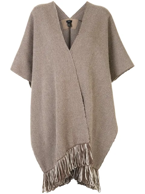 VOZ Lineas Fringe duster Neutrals 49549907
