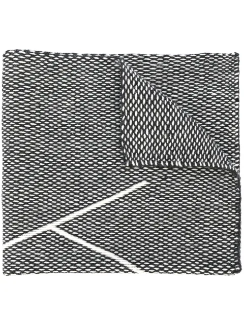 VOZ Che symbol shawl Grey 10198167
