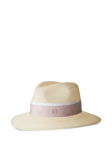 Maison Michel Henrietta fedora hat Neutrals 1002049003