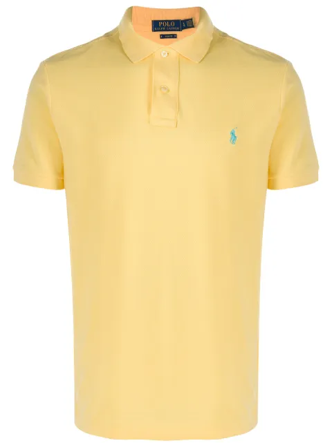 Polo Ralph Lauren embroidered logo polo shirt Yellow 710795080003