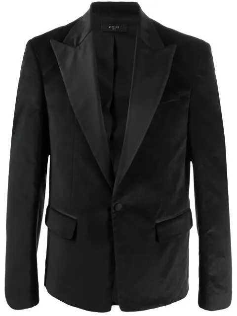 AMIRI formal single breasted blazer Black Y0M12174VE
