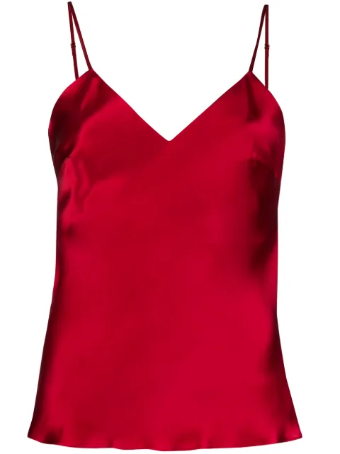 Gilda & Pearl Sophia camisole top Red 1610RUBY