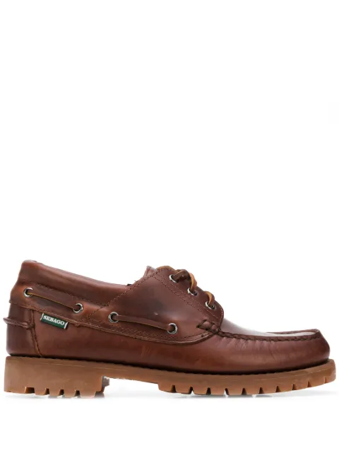 Sebago Acadia lace-up boat shoes Brown 70015M0