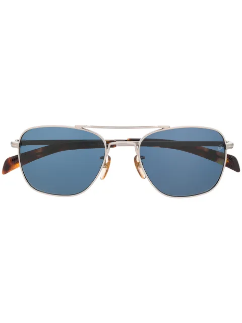 Eyewear by David Beckham pilot-frame sunglasses Silver DB7019S
