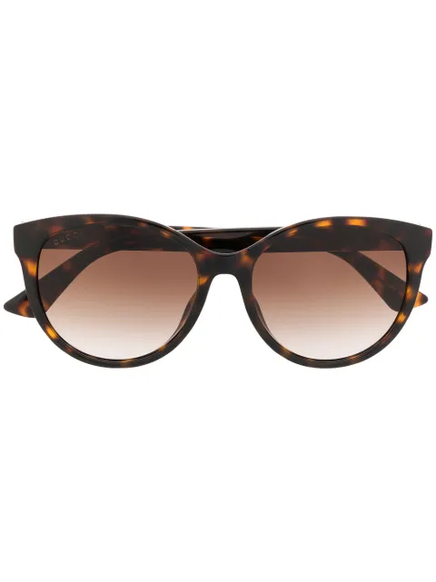 Gucci Eyewear GG0636SK soft-round sunglasses Brown GG0636SK002