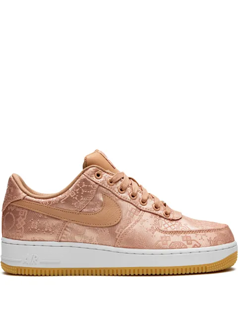 Nike x CLOT Air Force 1 PRM "Rose Gold Silk" sneakers Pink CJ5290