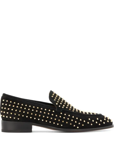 Giuseppe Zanotti studded loafers Black EU00013002