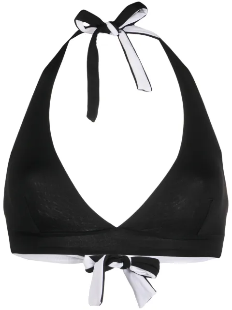 Fisico reversible bikini top Black FCR20MB