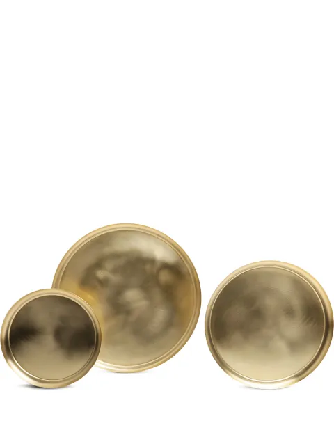Michael Verheyden serving tray trio (23cm) Gold 1200000020568