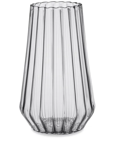 Fferrone Design Stella large glass vase Neutrals STLG01