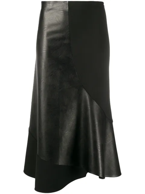 Stella McCartney ruffled midi skirt Black 601197SOA03