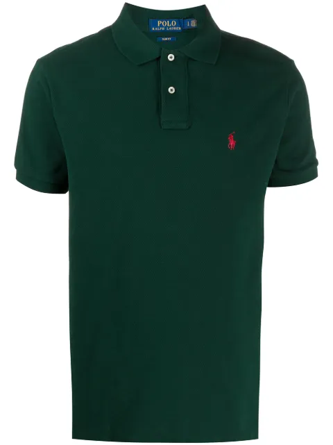 Polo Ralph Lauren slim-fit polo shirt Green 710795080018