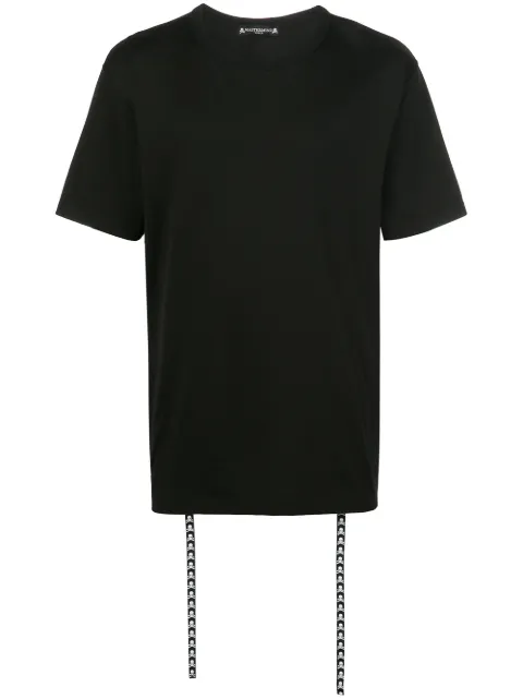 Mastermind World crew neck logo printed T-shirt Black MW20S04SW064012