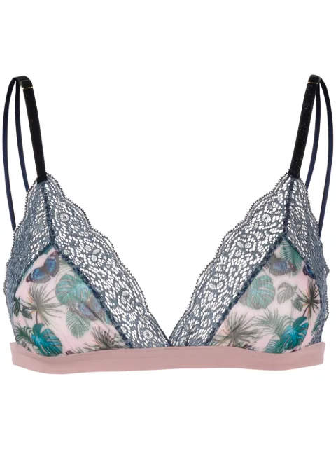 Dolci Follie Butterfly soft bra Blue BUTTERFLYSOFTTRIANGLEBRA