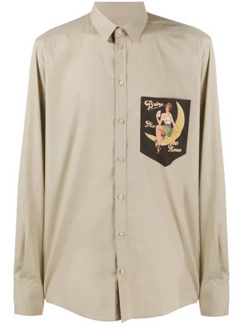 Dolce & Gabbana Bring Me To The Moon shirt Neutrals G5HO8TGEN77
