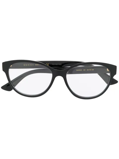 Gucci Eyewear GG0633O oval-frame glasses Black GG0633O