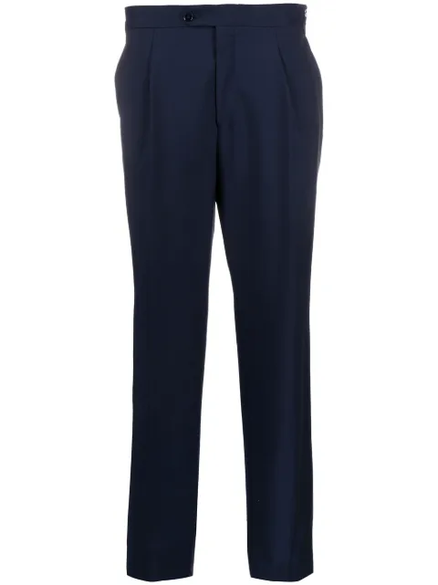 Dell'oglio slim-fit tailored trousers Blue 3T1PAPCCSS103B14155435