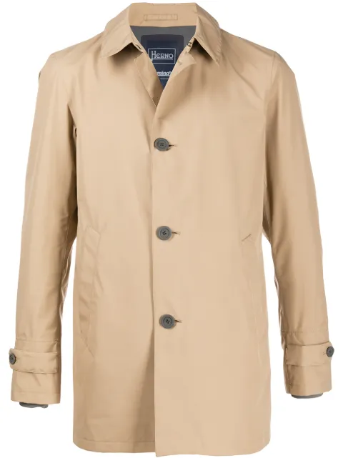 Herno laminar trench coat Neutrals IM039UL11101