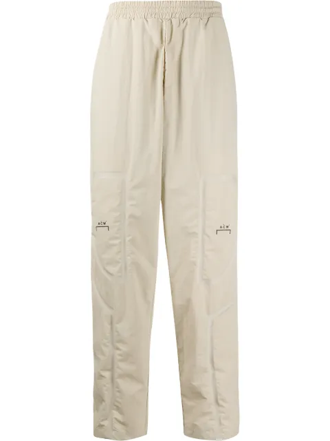 A-COLD-WALL* Bracket Taped joggers Neutrals ACWMB003WHL