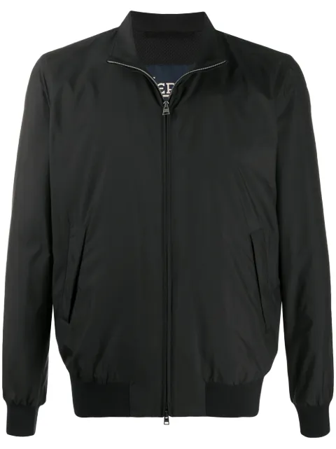 Herno classic bomber jacket Black GI0184U13220
