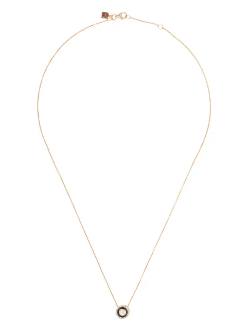 Selim Mouzannar 18kt rose gold diamond Mina necklace Pink MNRN071275A1
