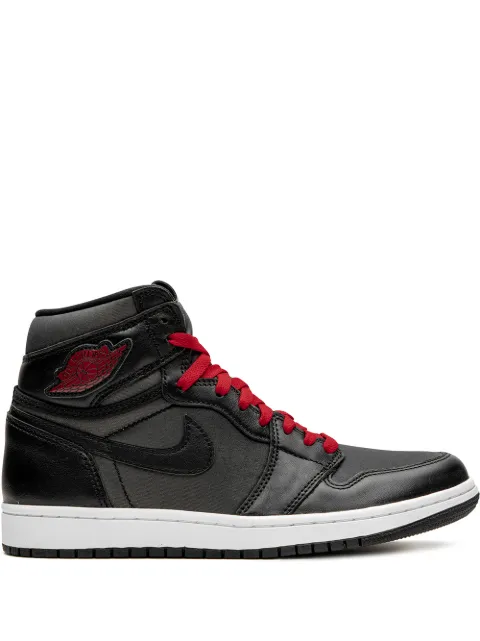 Jordan Air Jordan 1 Retro High OG "Black Satin/Gym Red" sneakers Black 555088060