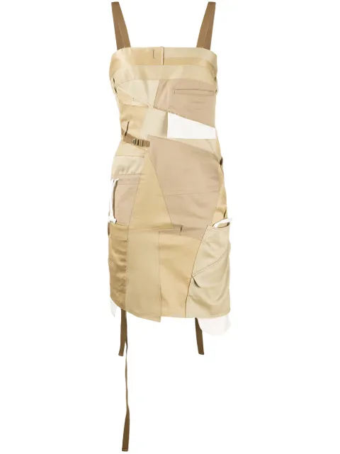 Junya Watanabe deconstructed apron dress Neutrals JEO008S20
