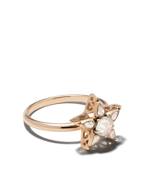 Selim Mouzannar 18kt rose gold diamond Star ring Pink IS30112125AR3