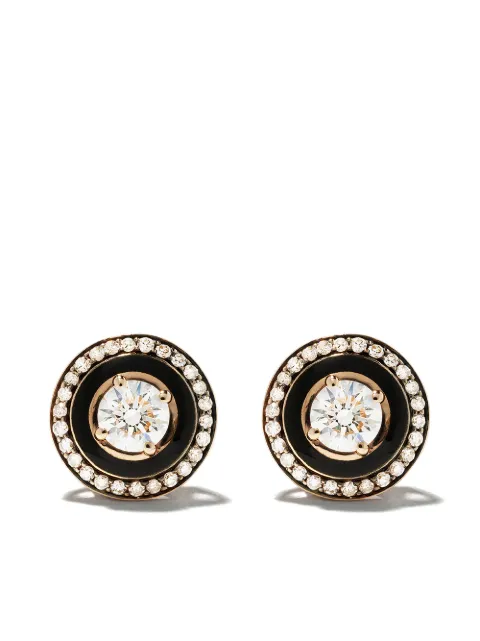 Selim Mouzannar 18kt rose gold diamond Mina earrings Pink MNRN0412825A3