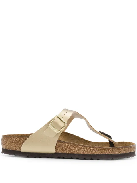 Birkenstock Birko-Flor thong sandals Brown 1016108
