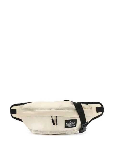 Makavelic logo patch belt bag Neutrals 312010301BE