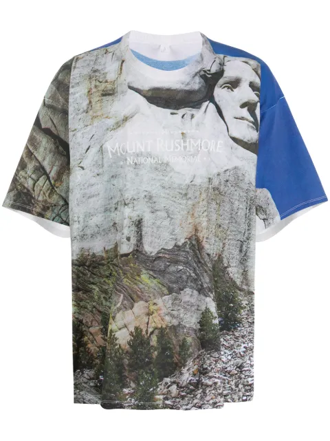 Doublet Rushmore T-shirt Grey 20SS23CS145