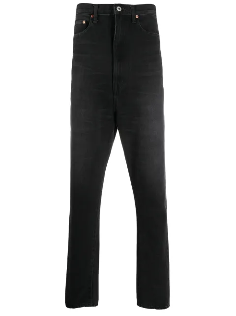Doublet high-waist trousers Black 20SS12PT113