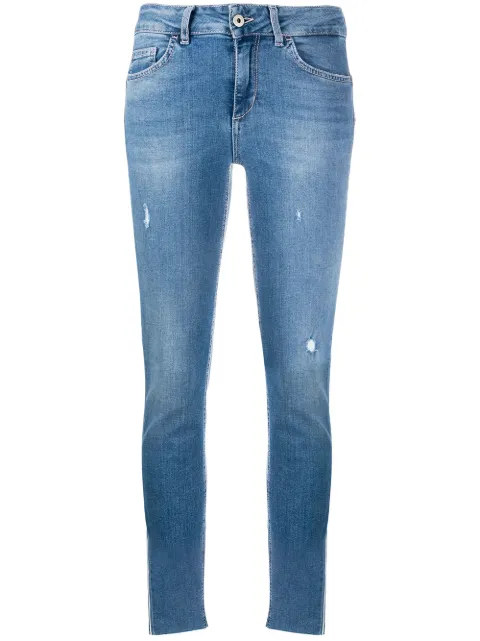 LIU JO mid rise slim fit jeans Blue UA0035D4448