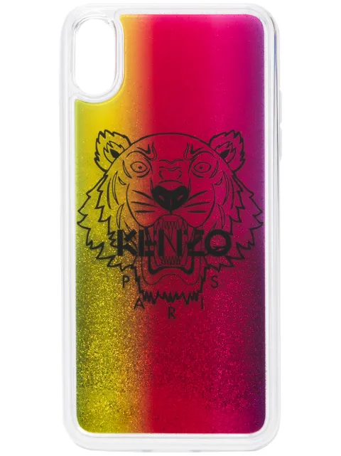 Kenzo iPhone XS Max dégradé case Pink FA5COKIXPTLQ