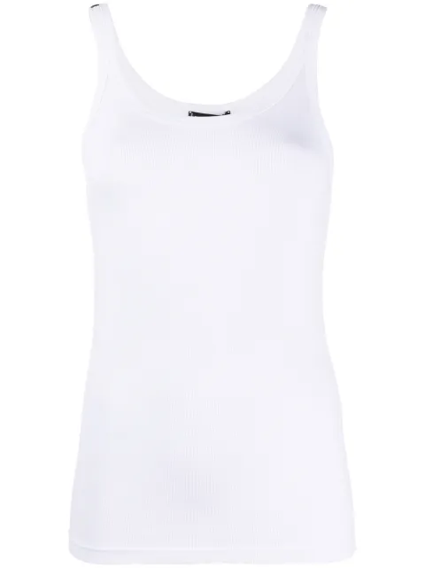 Dolce & Gabbana fine-rib tank top White O7A99TFUGF5
